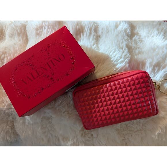 Valentino Lipstick Set With Pouch NIB - Picture 1 of 7